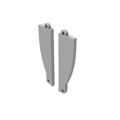 Aluprofil Gips Indirekt Ändbitar 2st