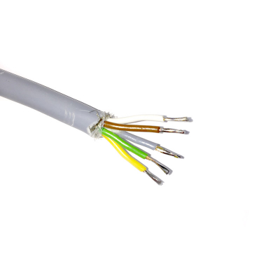 Kabel RGBW 5x0,25 grå