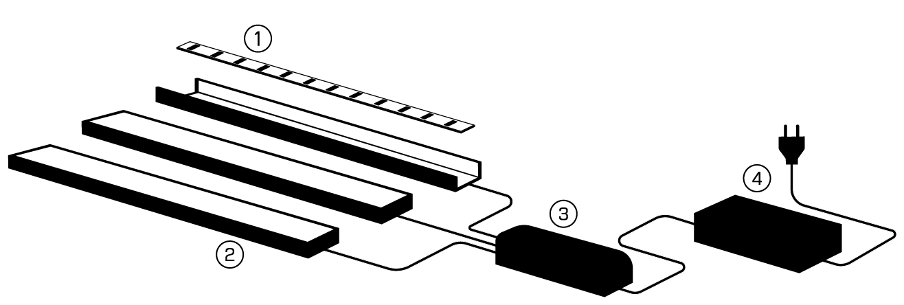 koppling-led-strip-xcen